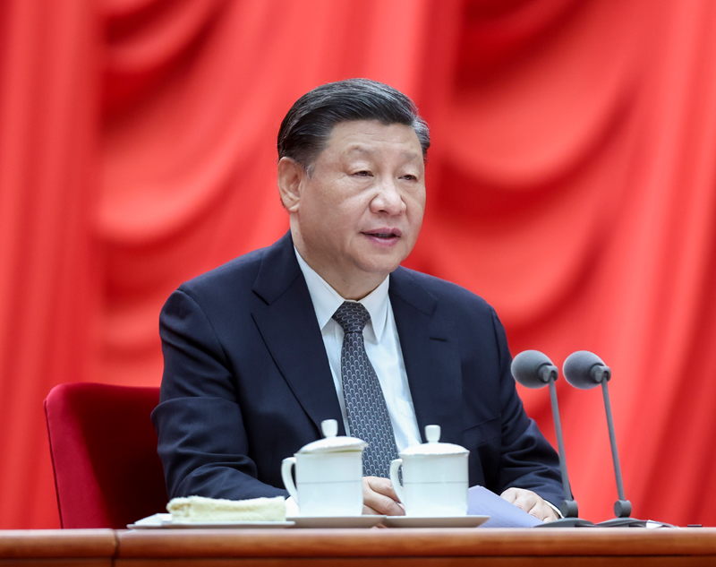 4月3日，學習貫徹習近平新時代中國特色社會主義思想主題教育工作會議在北京召開。中共中央總書記、國家主席、中央軍委主席習近平出席會議并發(fā)表重要講話。